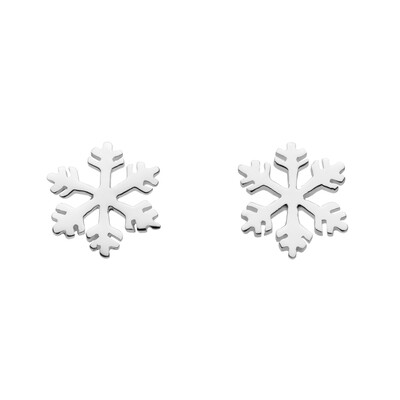 Kit Heath Dew Spikey Snowflake Stud Earrings
