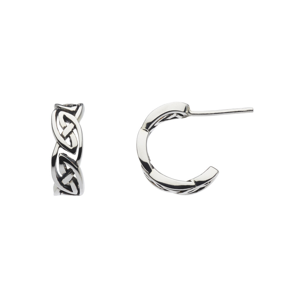 Kit Heath Heritage Celtic Huggie Hoop Earrings