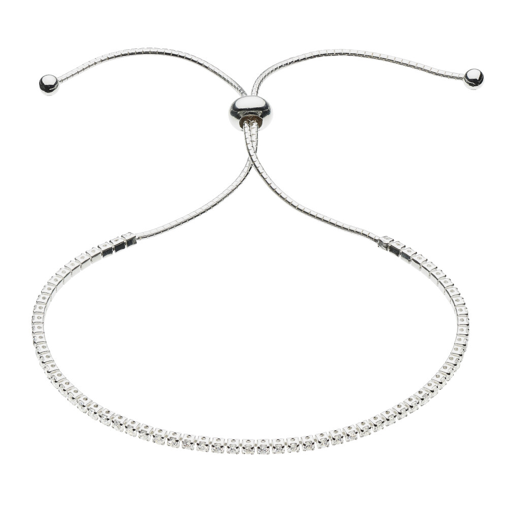 Kit Heath Dew Multi White CZ Toggle Bracelet