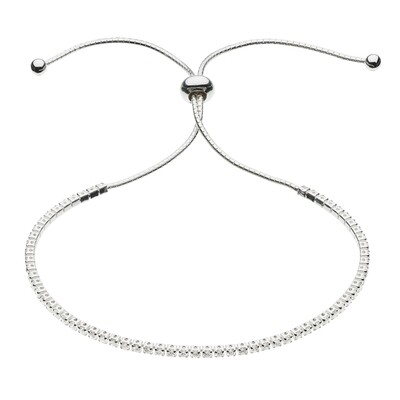 Kit Heath Dew Multi White CZ Toggle Bracelet