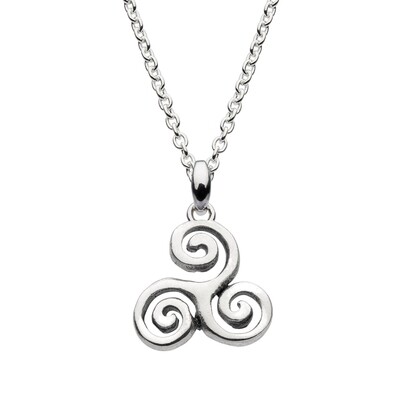 Kit Heath Heritage Celtic Swirl Necklace 18"