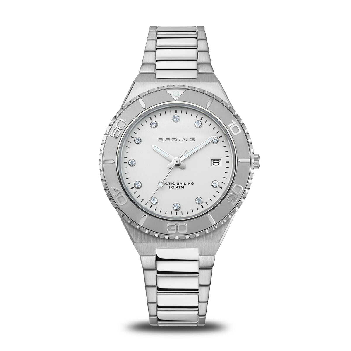 Bering diamond clearance watch