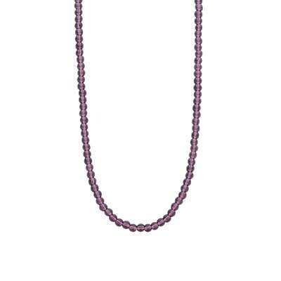 Ti Sento Amethyst Purple Necklace Sterling Silver