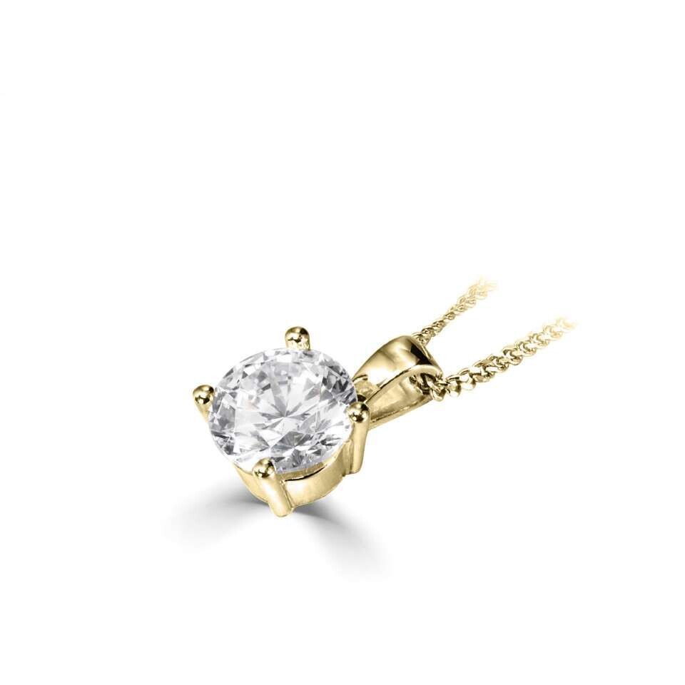 Diamond solitaire hotsell pendant mountings