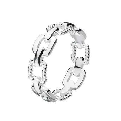 Dew Chain Link Ring