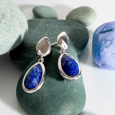 Kit Heath Coast Azure Duo Droplet Earrings