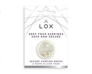 LOX Silver Earring Backs, Secure Locking & Lifting