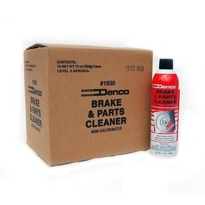 #1930 Denco Brake Cleaner Non-Chlorinated - 13 OZ Cans 12 Pack PROMO PRICE #1930 Denco Brake Cleaner Non-Chlorinated - 13 OZ Cans 12 Pack PROMO PRICE
