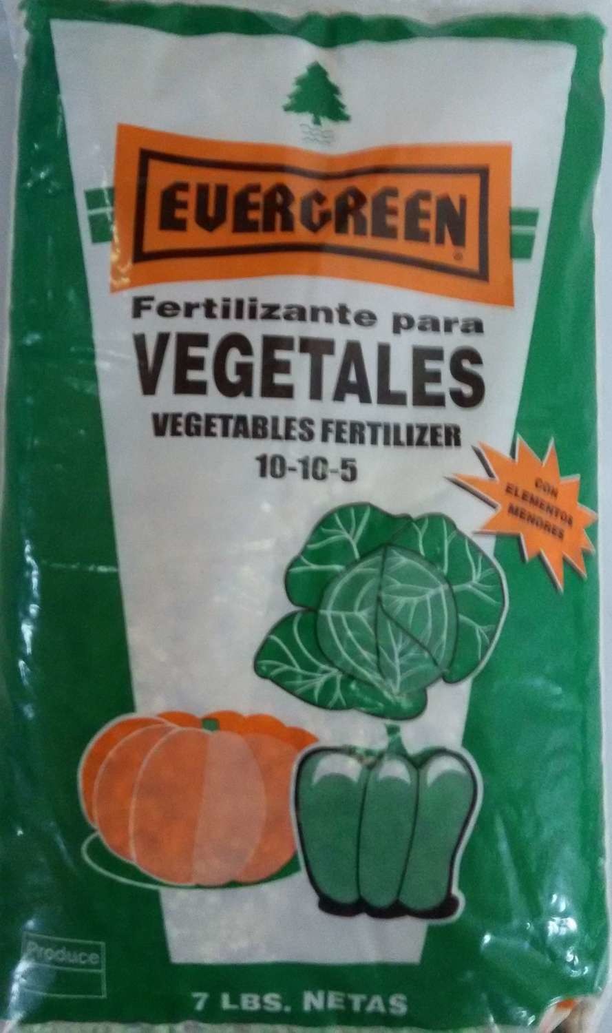 Evergreen 10-10-5 Vegetable Fertilizer
