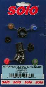 Solo Sprayer Elbow &amp; Nozzle Kit