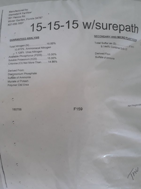 15-15-15 W/Surepath Granular