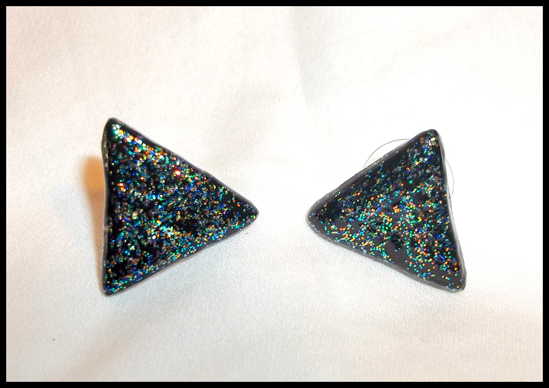 Triangle Stud Earrings