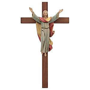 Fontanini 12" Risen Christ Crucifix