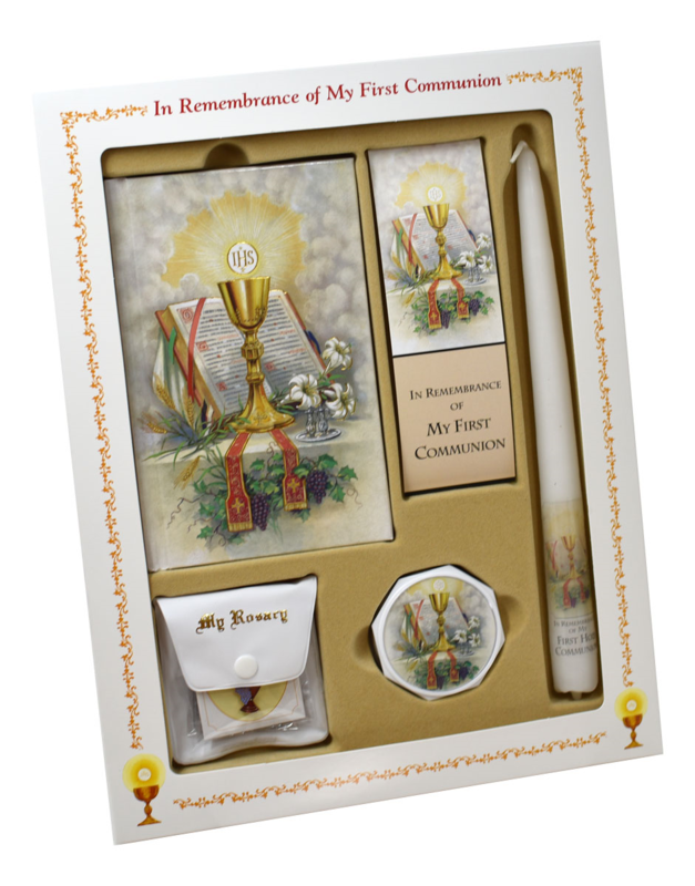 FIRST MASS BOOK (PRAY ALWAYS EDITION) DELUXE SET