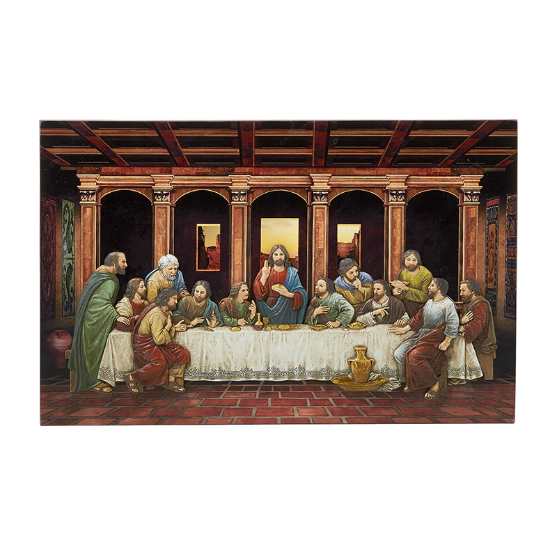 Last Supper Adams 10 x 8.5&quot; Plaque