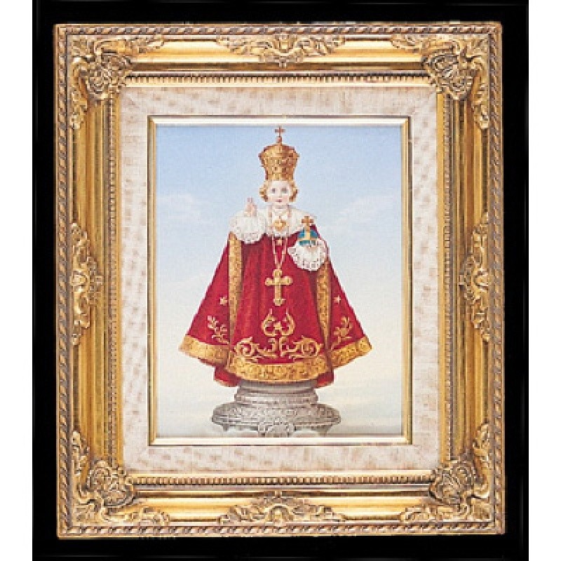 FRAMED ART GOLD INFANT OF PRAGUE