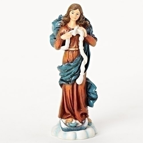 4.25&quot; MARY UNDOER OF KNOTS FIG