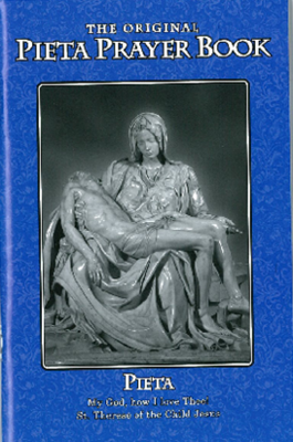 Pieta Prayer Book - Blue regular Size