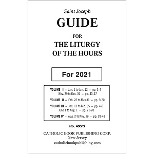 Liturgy Of The Hours Guide For 2025 No. 400