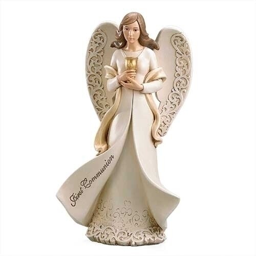 9&quot; COMMUNION ANGEL W/ CHALICE
