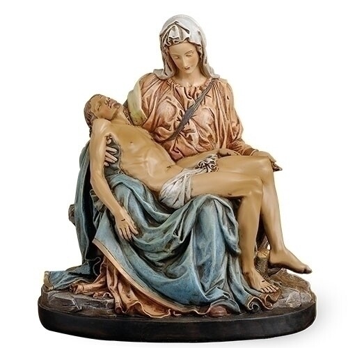 9&quot;H COLORED PIETA FIGURE