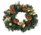 Traditional Pine Cone Advent Wreath