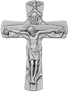 HOLY TRINITY PEWTER VISOR CLIP
