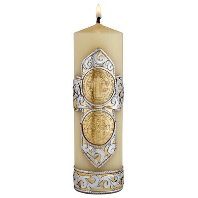 Saint Benedict Cirio Devotional Candle