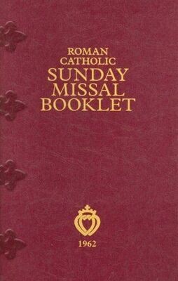 SUNDAY MISSAL BOOKLET - Latin Mass