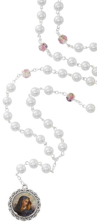 O.L. OF SORROW CHAPLET, CARDED