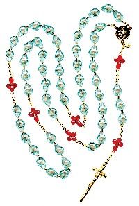 Rosary of the Unborn with  booklet/ Rosario de los No Nacidos