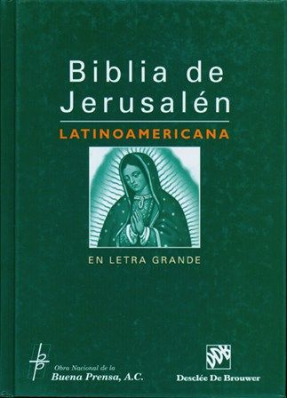 Biblia De Jerusalen Latinoamericana En Letra Grande