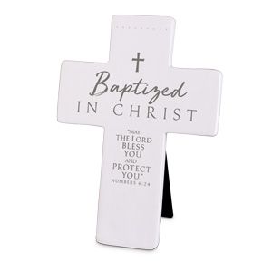 Baptized In Christ (White Cross)