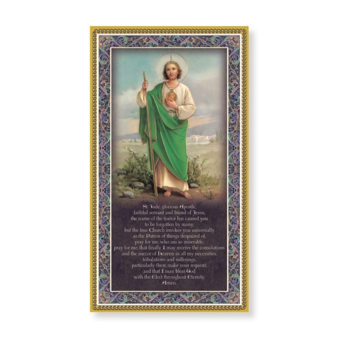 Saint Jude Plaque with Prayer