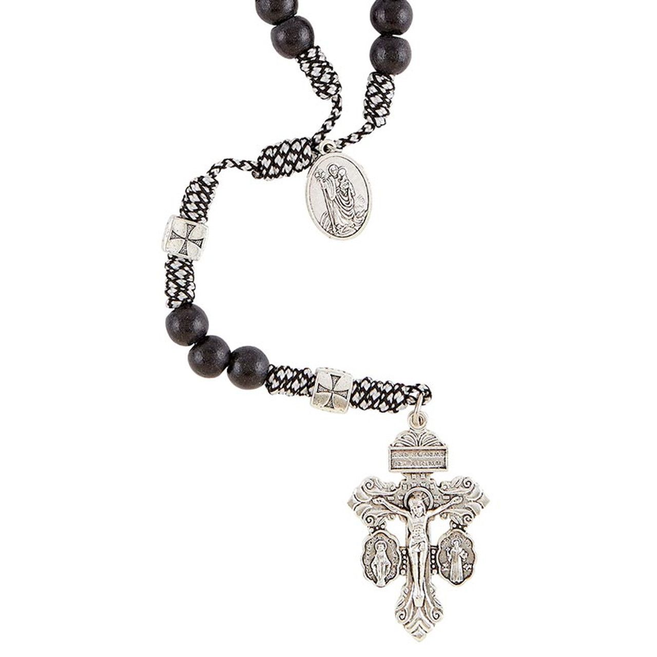 St. Joseph Terror of Demons Rosary, With Prayer Card - 10mm