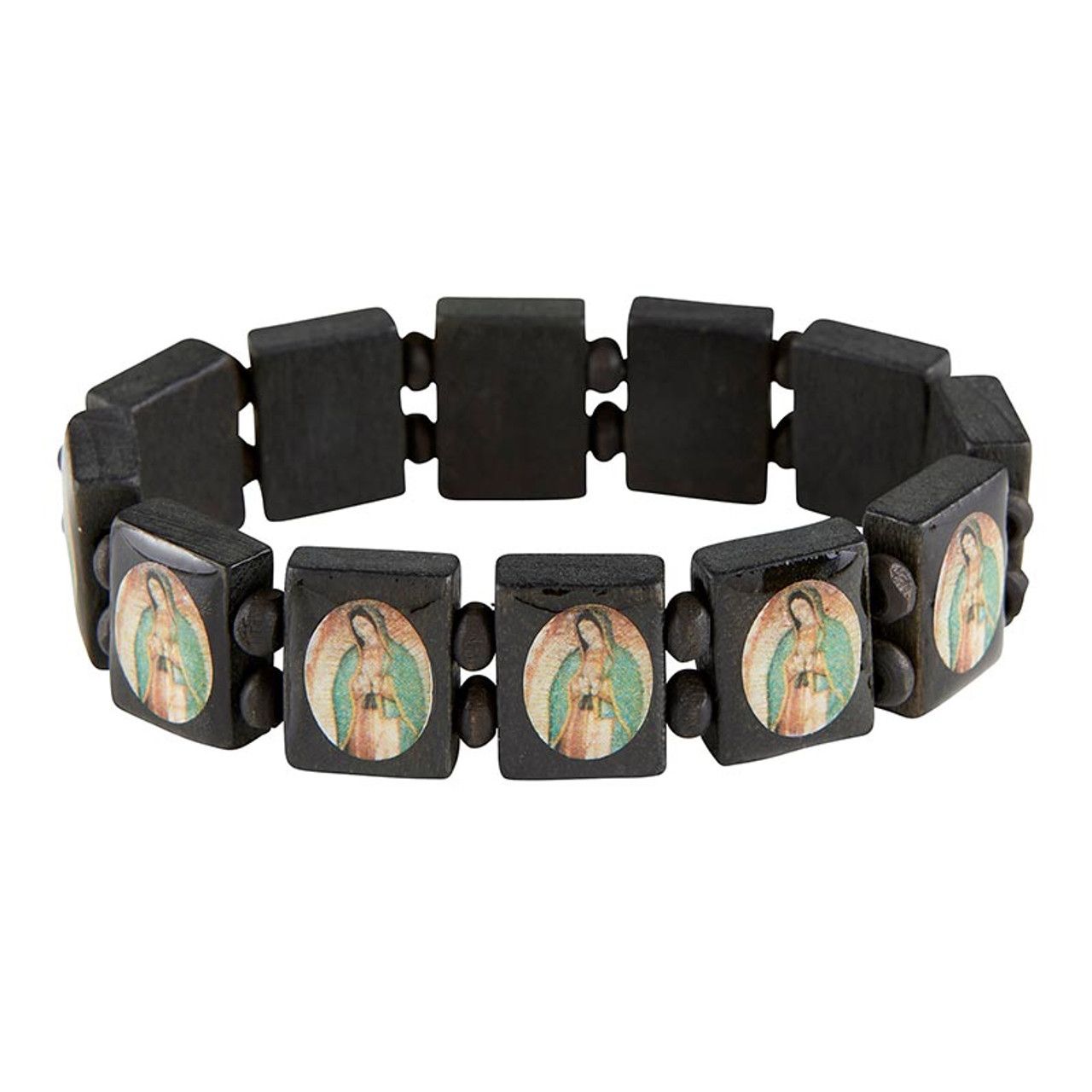 Our Lady of Guadalupe Panel Bracelet