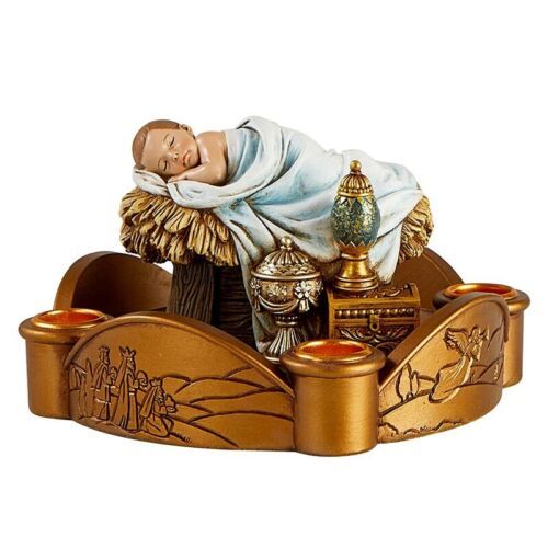 Child Christ Nativity Candleholder