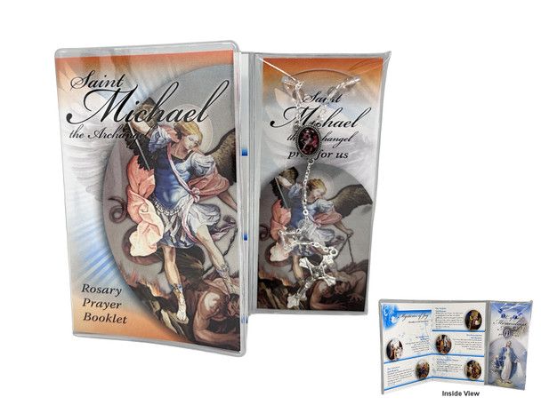 Saint Michael Rosary and Prayer Booklet