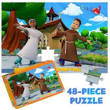 Brother Francis and Sister Imelda Puzzle - 48 piece puzzle