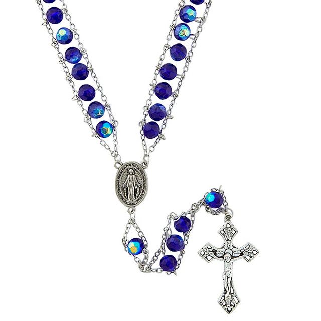 Sapphire Ladder Rosary