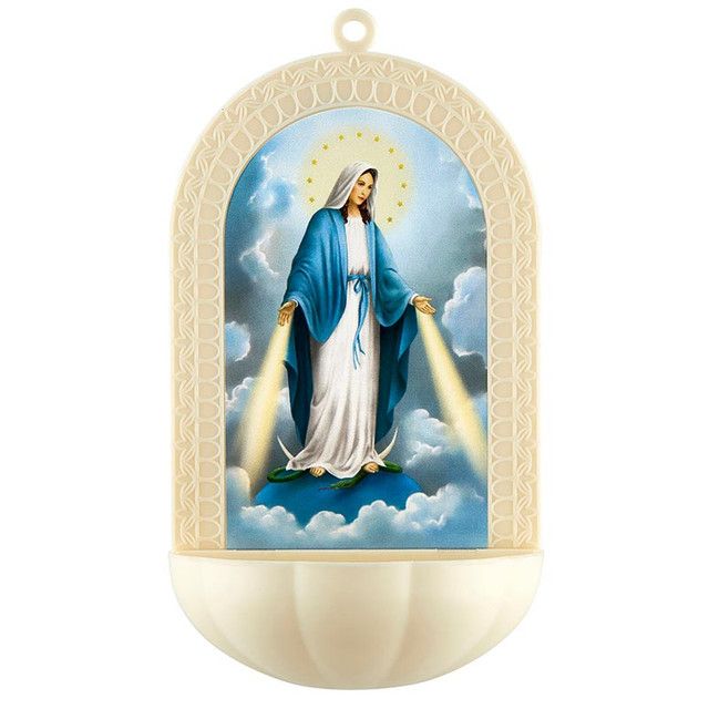 Blessed Mother Holy Water Font
