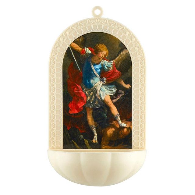 St. Michael Holy Water Font