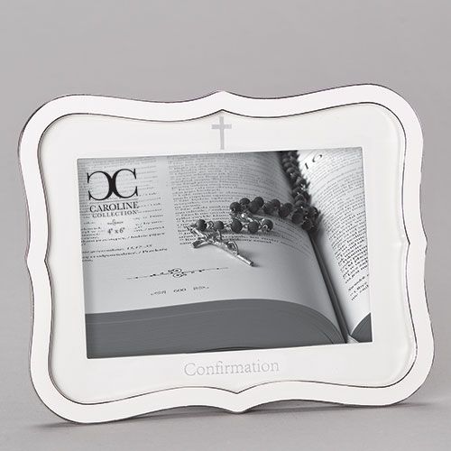 White Confirmation Frame