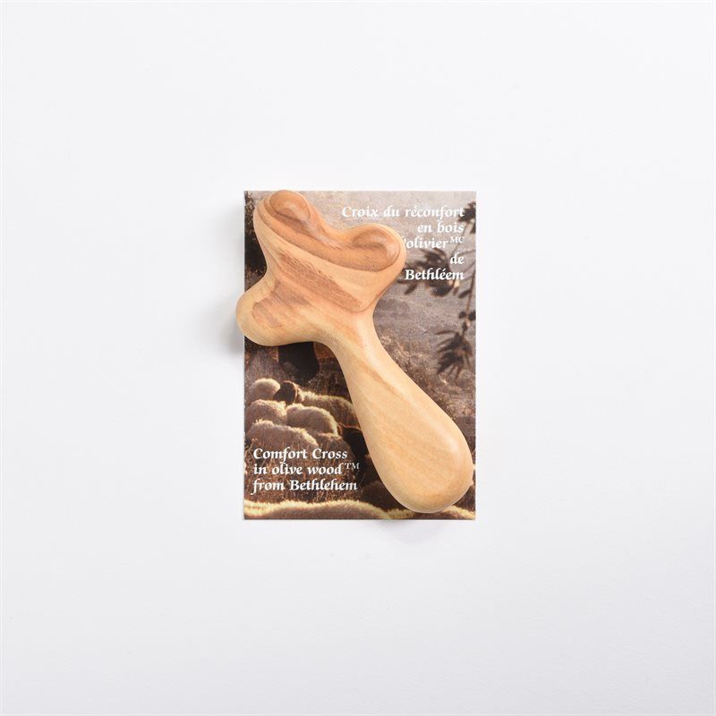 Comfort Cross - Olive Wood