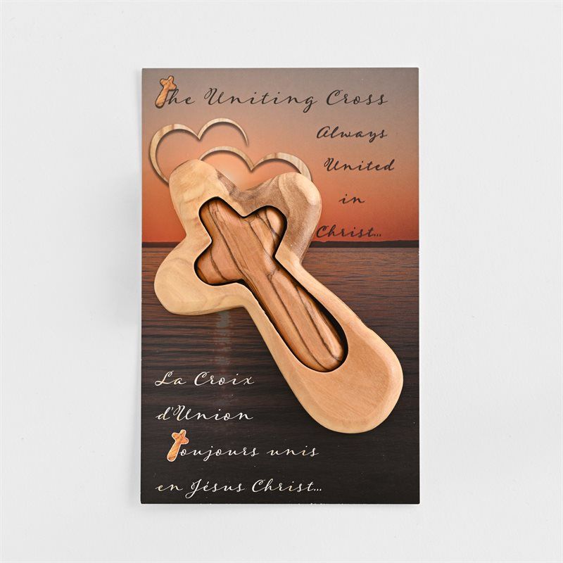 Together Duo Olive Wood Comfort Cross