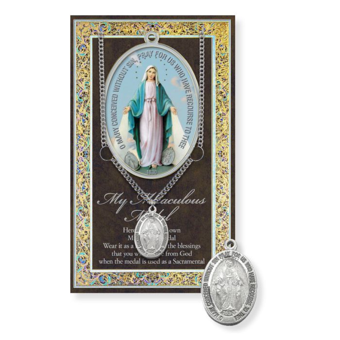 Miraculous Medal - Genuine Pewter Medal