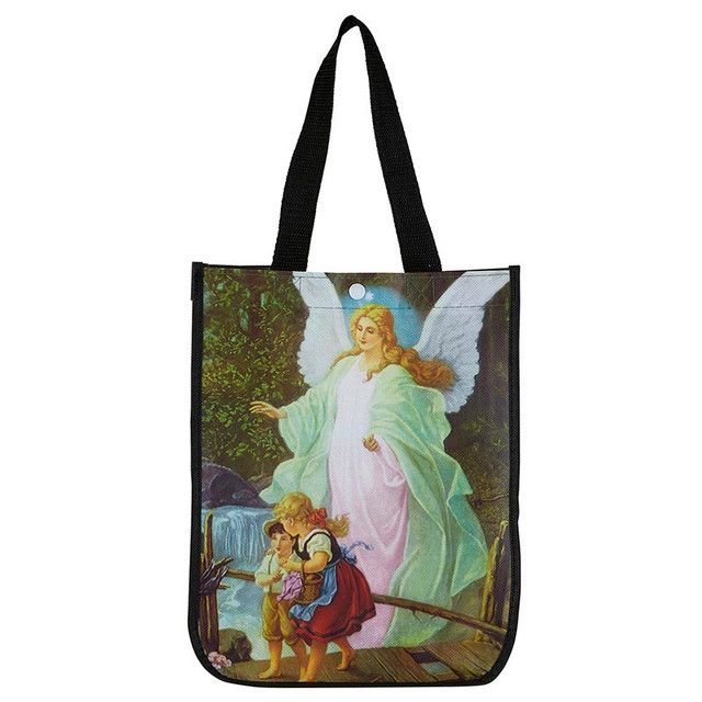 Guardian Angel Small Eco-Friendly Tote Bag