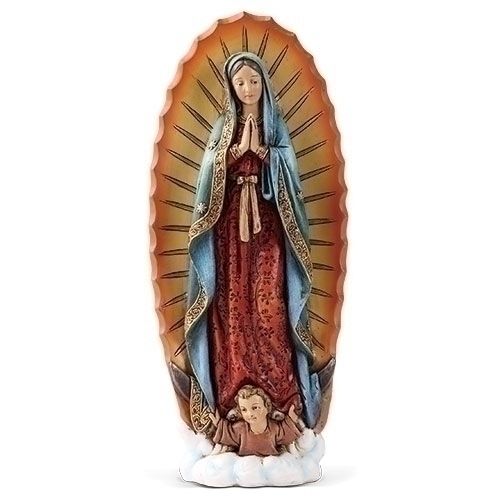 7.25&quot;H OUR LADY OF GUADALUPE FIGURE