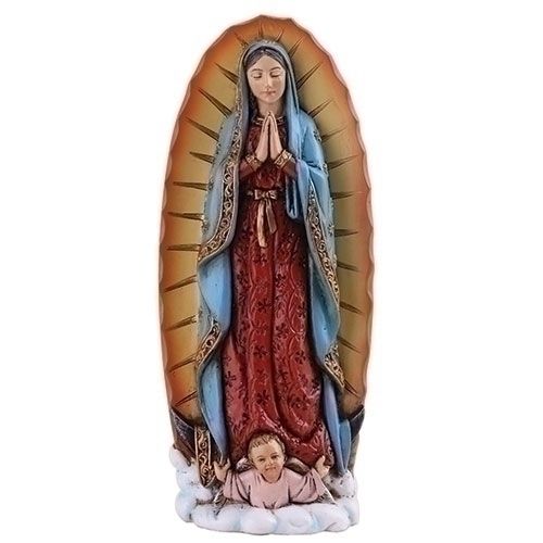 4.5&quot;H OUR LADY OF GUADALUPE FIGURE