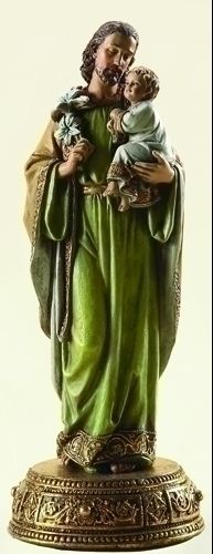 10.25&quot;H ST JOSEPH FIGURE HEAVENLY PROTECTORS